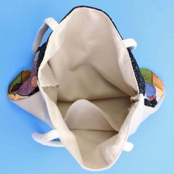 Tapestry Bag Tote Cats Shopping Beach Gym Shoulder 16"x 15" Unique Design New - Picture 8 of 13